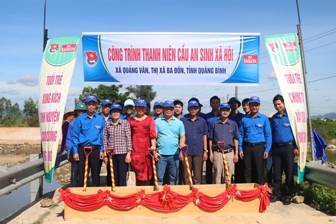 Sabeco hỗ trợ 1,5 tỷ xây dựng cầu an sinh xã hội tại Tỉnh Quảng Bình