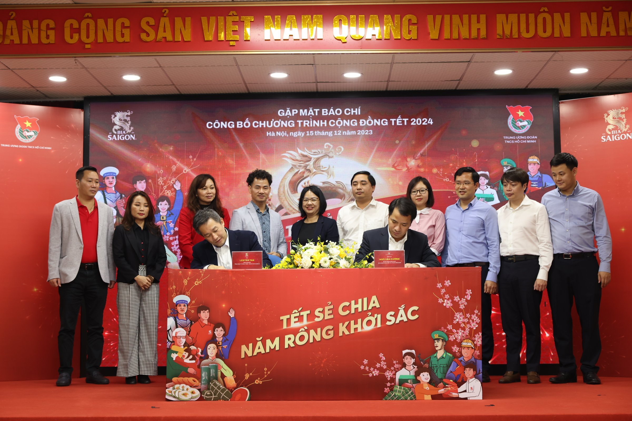 BIA SAIGON AND HO CHI MINH COMMUNIST YOUTH UNION UNVEIL 2024 COMMUNITY PROGRAM, BRINGING FESTIVE SUPPORT TO OVER 10,400 INDIVIDUALS ACROSS 25 PROVINCES NATIONWIDE