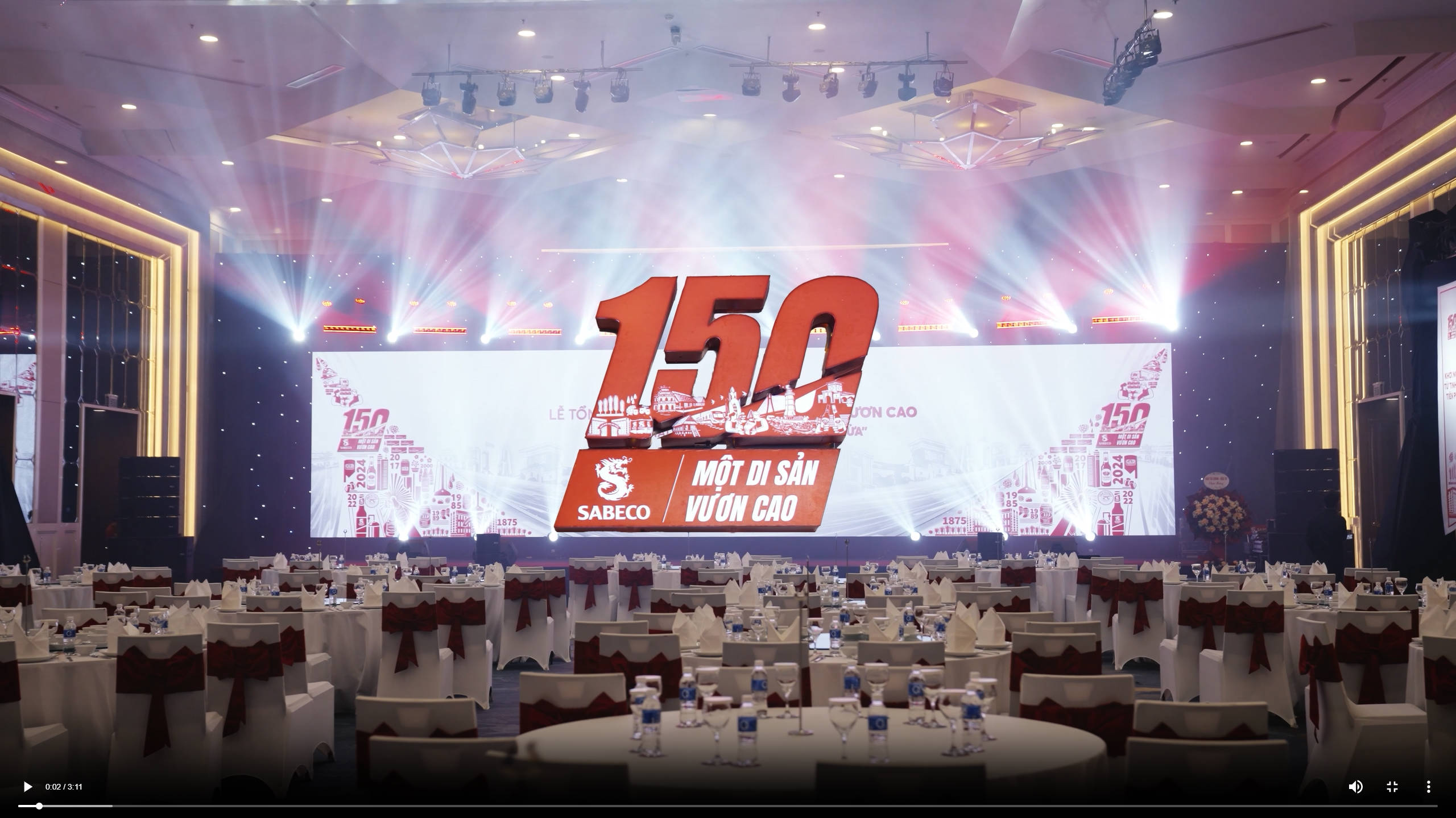 Tổng kết Bia Sài Gòn 150 Năm