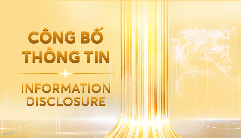 INFORMATION DISCLOSURE