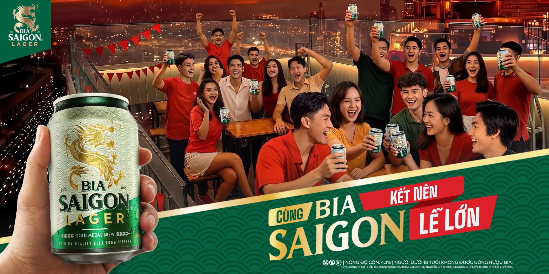 Come Together For A Big Celebration With Bia Saigon