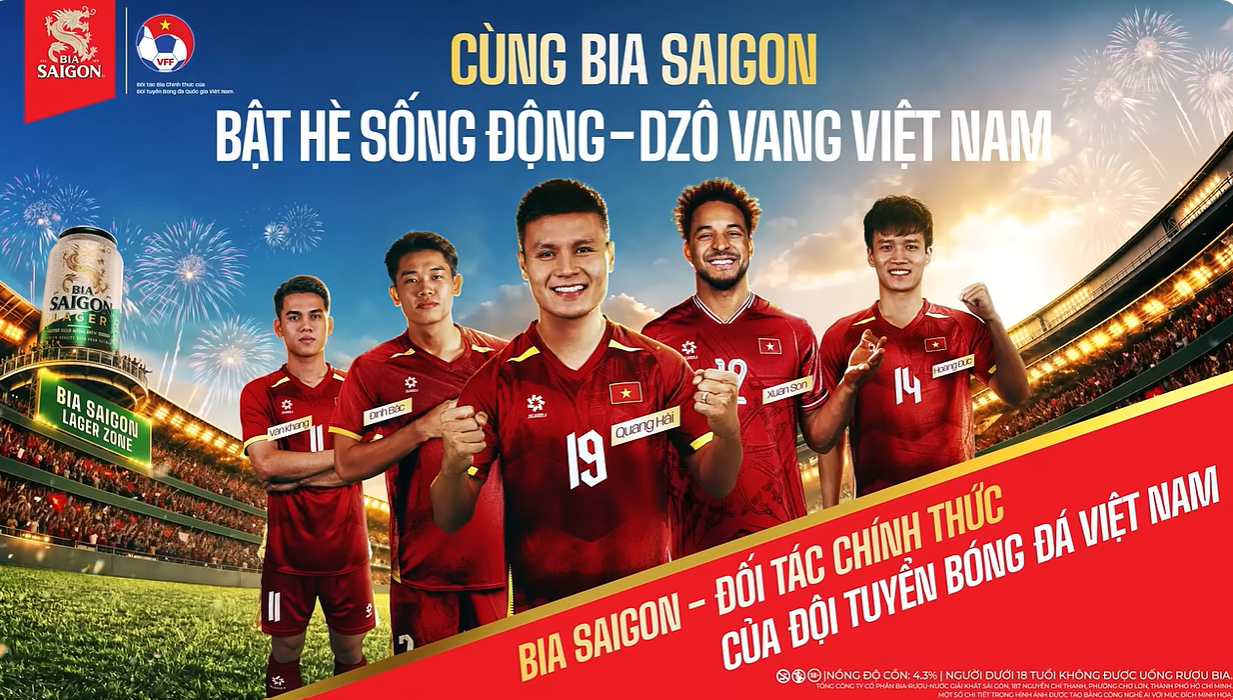 Cùng Bia Saigon Bật Hè Sống Động - Dzô Vang Việt Nam