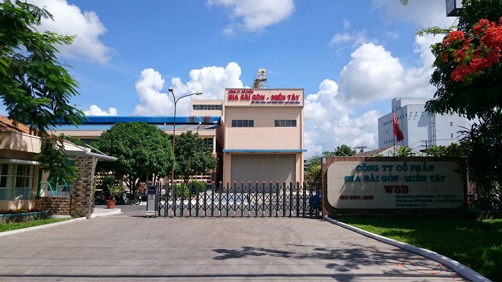 Công ty CP Bia Sài Gòn Miền Tây - Nhà máy Bia Sài Gòn Cần Thơ